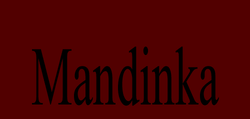 Mandinka